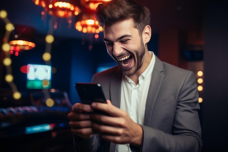 Tampilan blackjack live-dealer svip 5 di layar mobile dengan dealer, kartu, dan kontrol permainan yang terlihat jelas